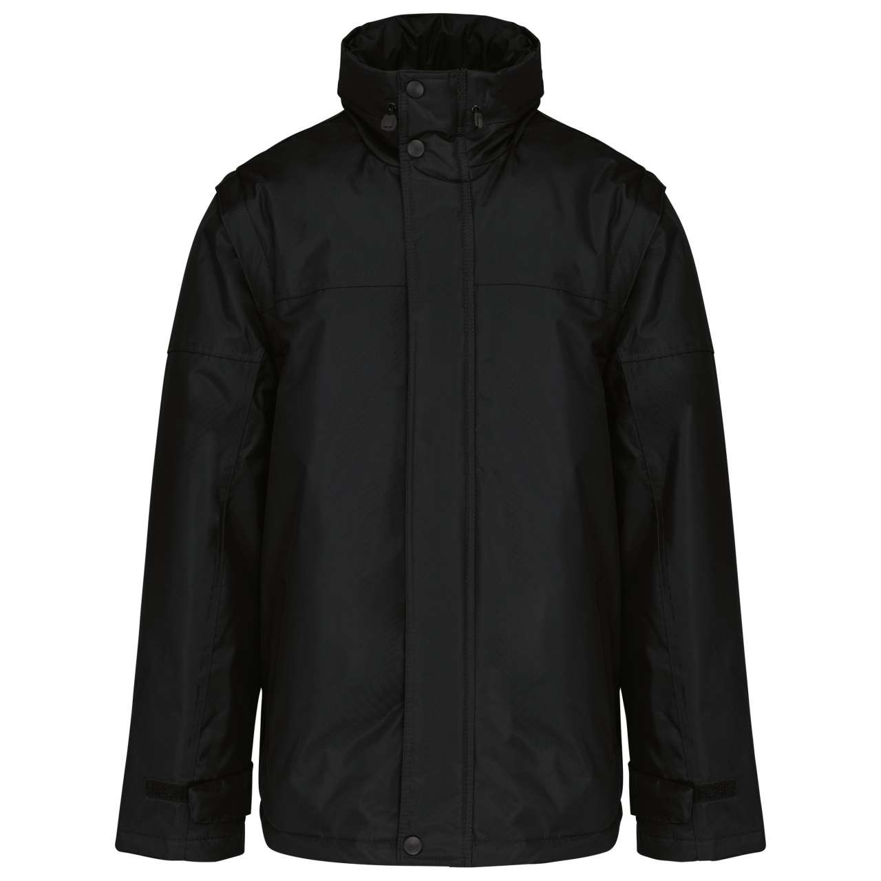FACTORY - DETACHABLE SLEEVED BLOUSON JACKET - Image 5