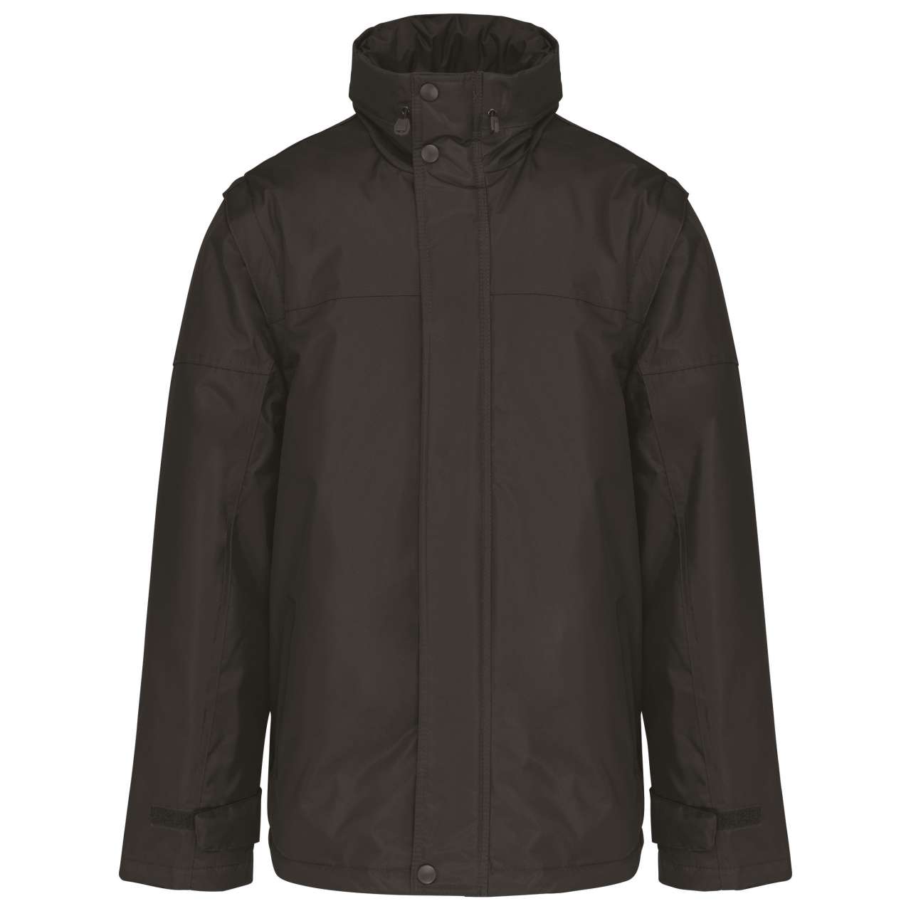 FACTORY - DETACHABLE SLEEVED BLOUSON JACKET - Image 7