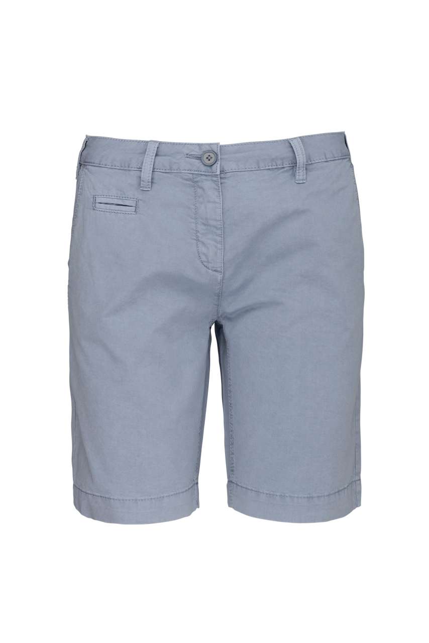 LADIES' WASHED EFFECT BERMUDA SHORTS - Image 11