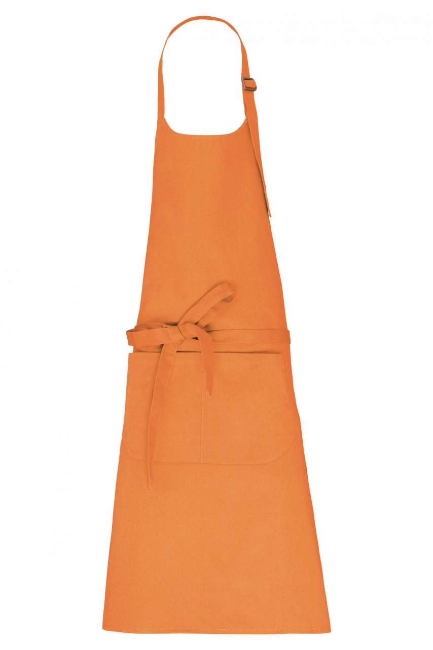 APRON WITH POCKET IN ORGANIC COTTON - Image 19
