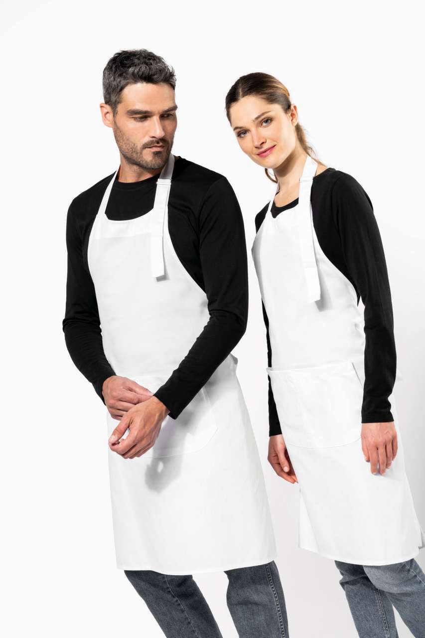 POLYCOTTON APRON HIGH-TEMPERATURE WASHABLE - Image 2