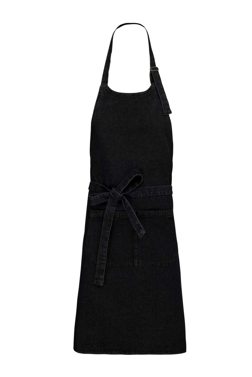 COTTON APRON WITH POCKET - Image 15