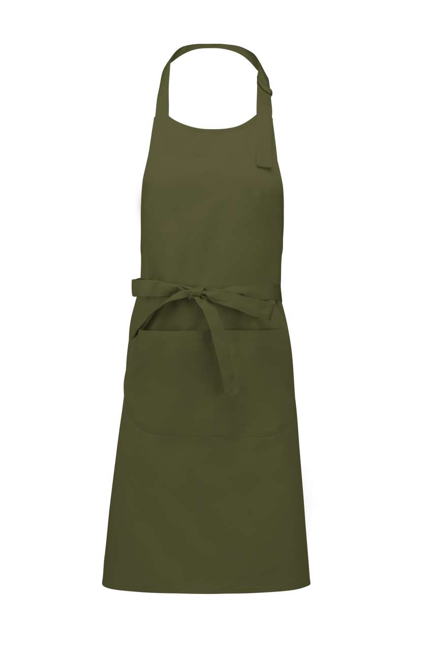 COTTON APRON WITH POCKET - Image 13
