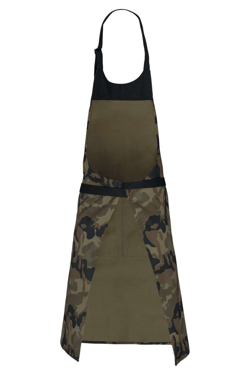 COTTON APRON WITH POCKET - Image 4