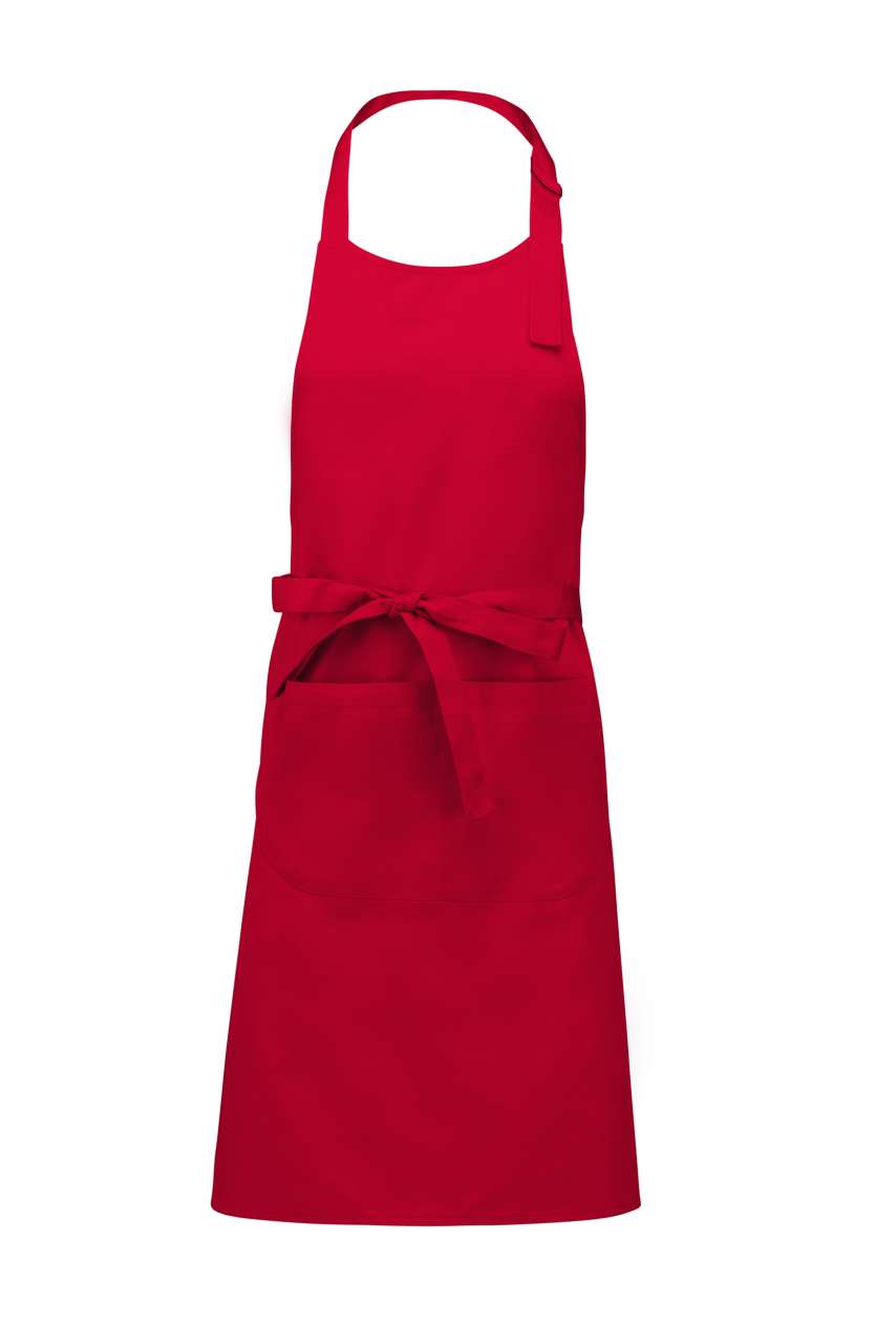 COTTON APRON WITH POCKET - Image 7