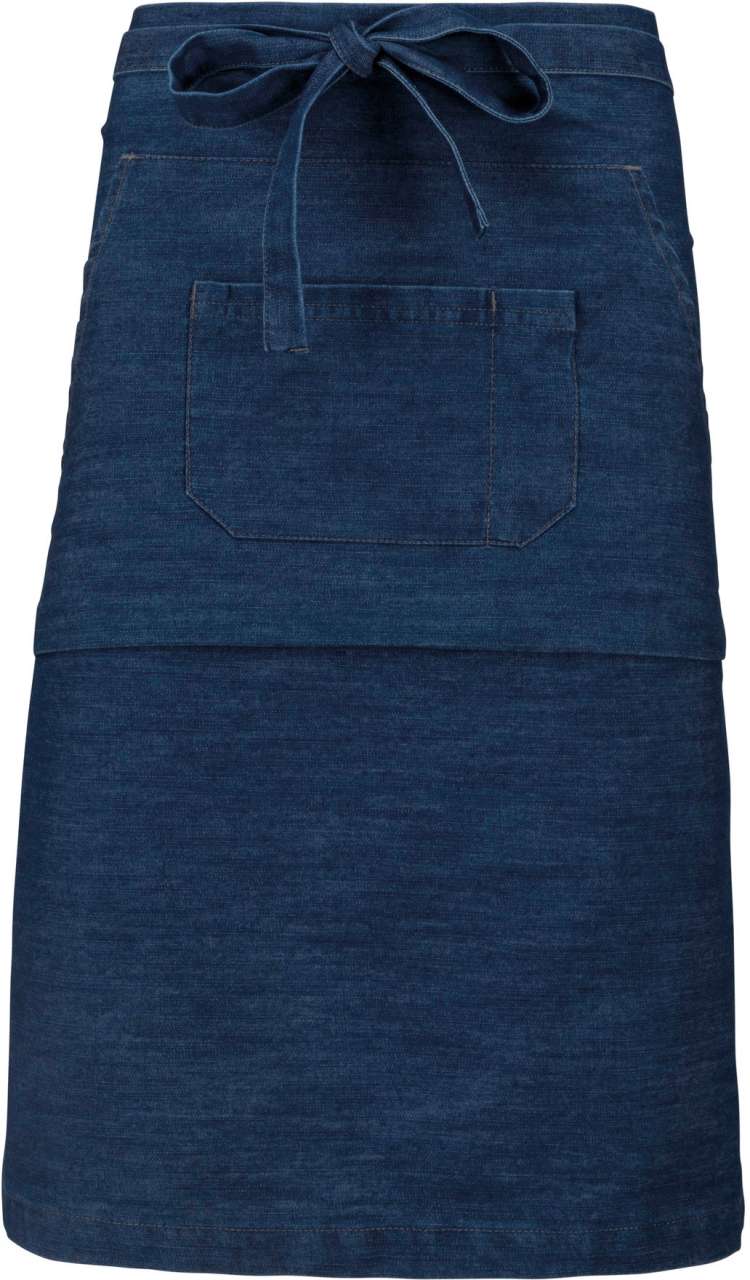 POLYCOTTON LONG APRON - Image 7
