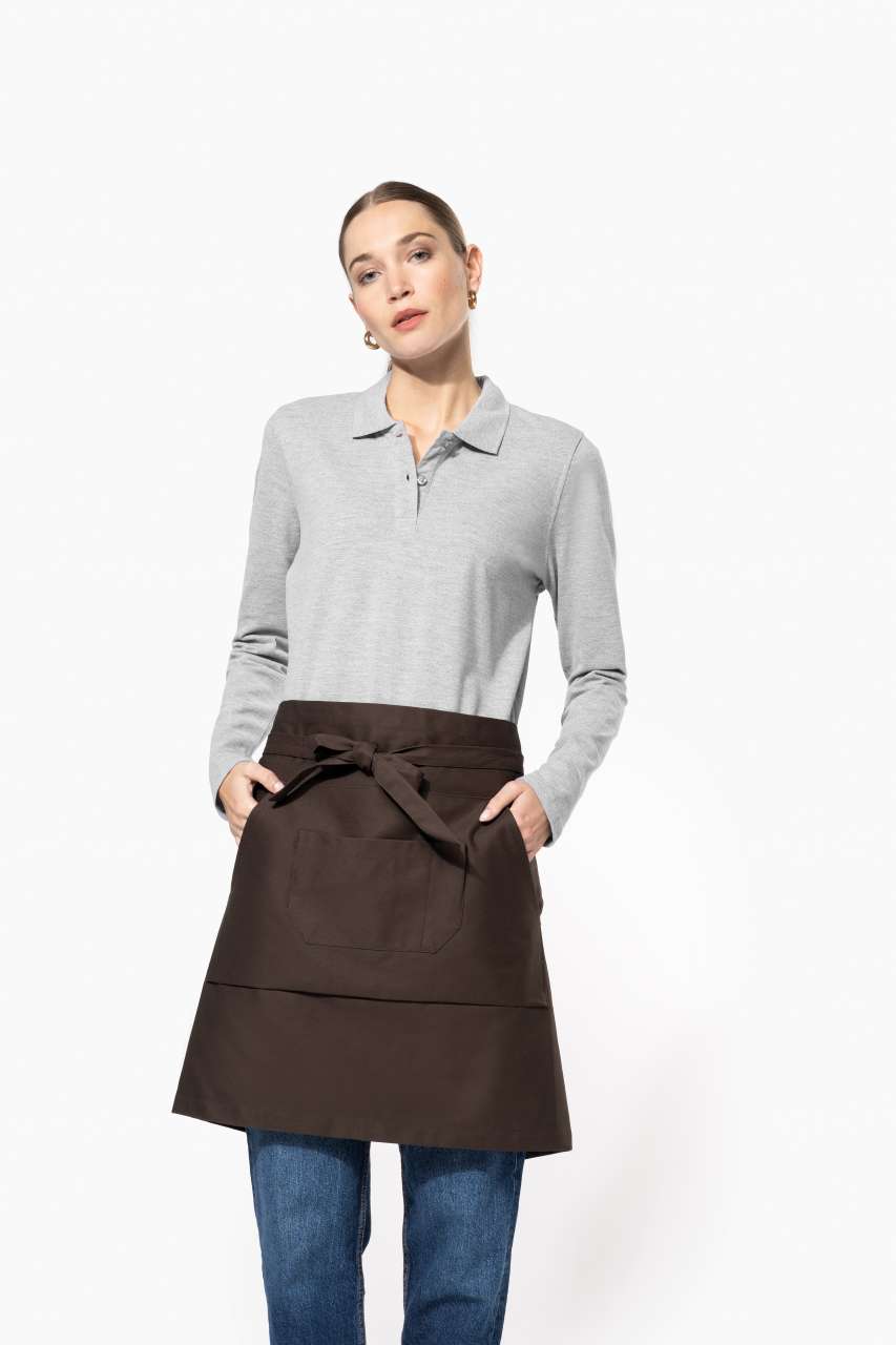 COTTON MID-LENGTH APRON - Image 7