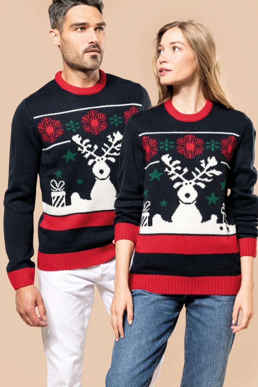 UNISEX CREW NECK CHRISTMAS JUMPER - Image 3