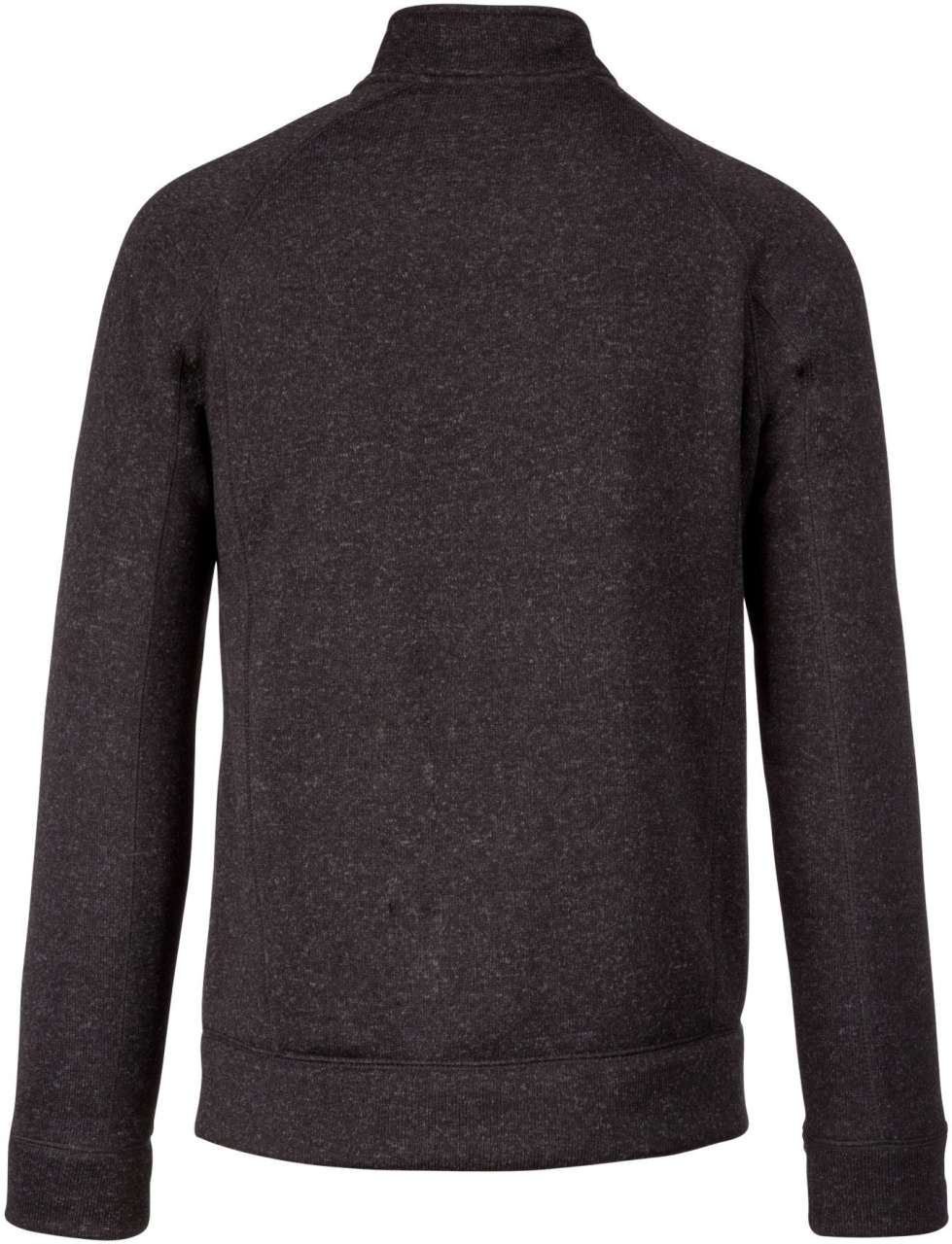 MEN'S FULL ZIP HEATHER JACKET - Image 2