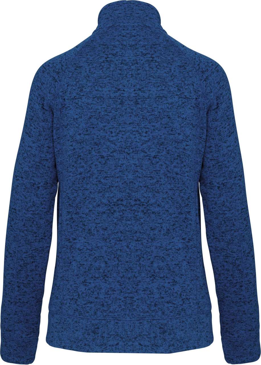 LADIES' FULL ZIP HEATHER JACKET - Image 9