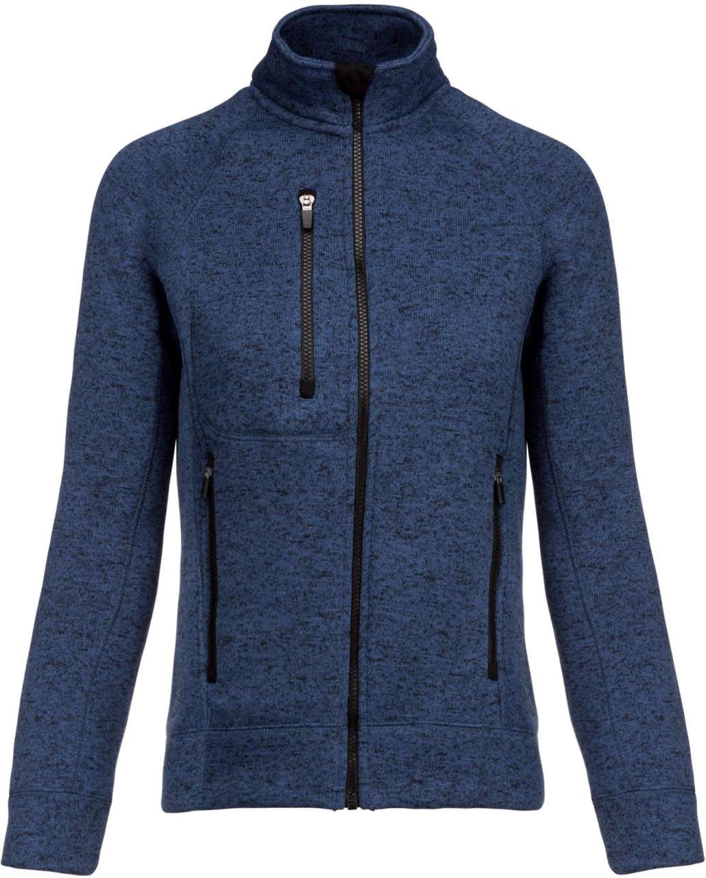 LADIES' FULL ZIP HEATHER JACKET - Image 3