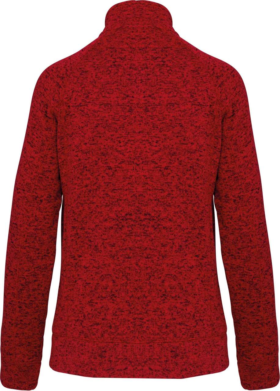 LADIES' FULL ZIP HEATHER JACKET - Image 10