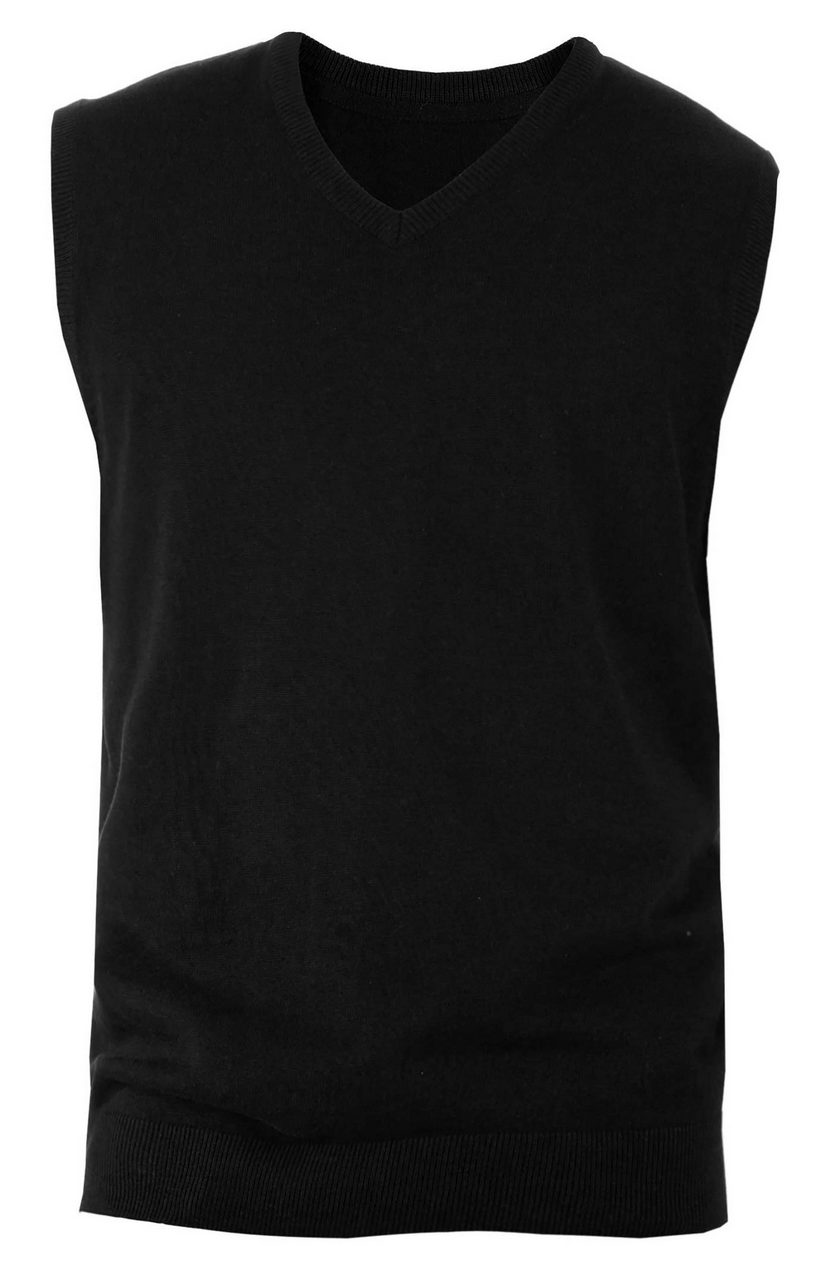MEN'S SLEEVELESS V-NECK JUMPER - Image 4