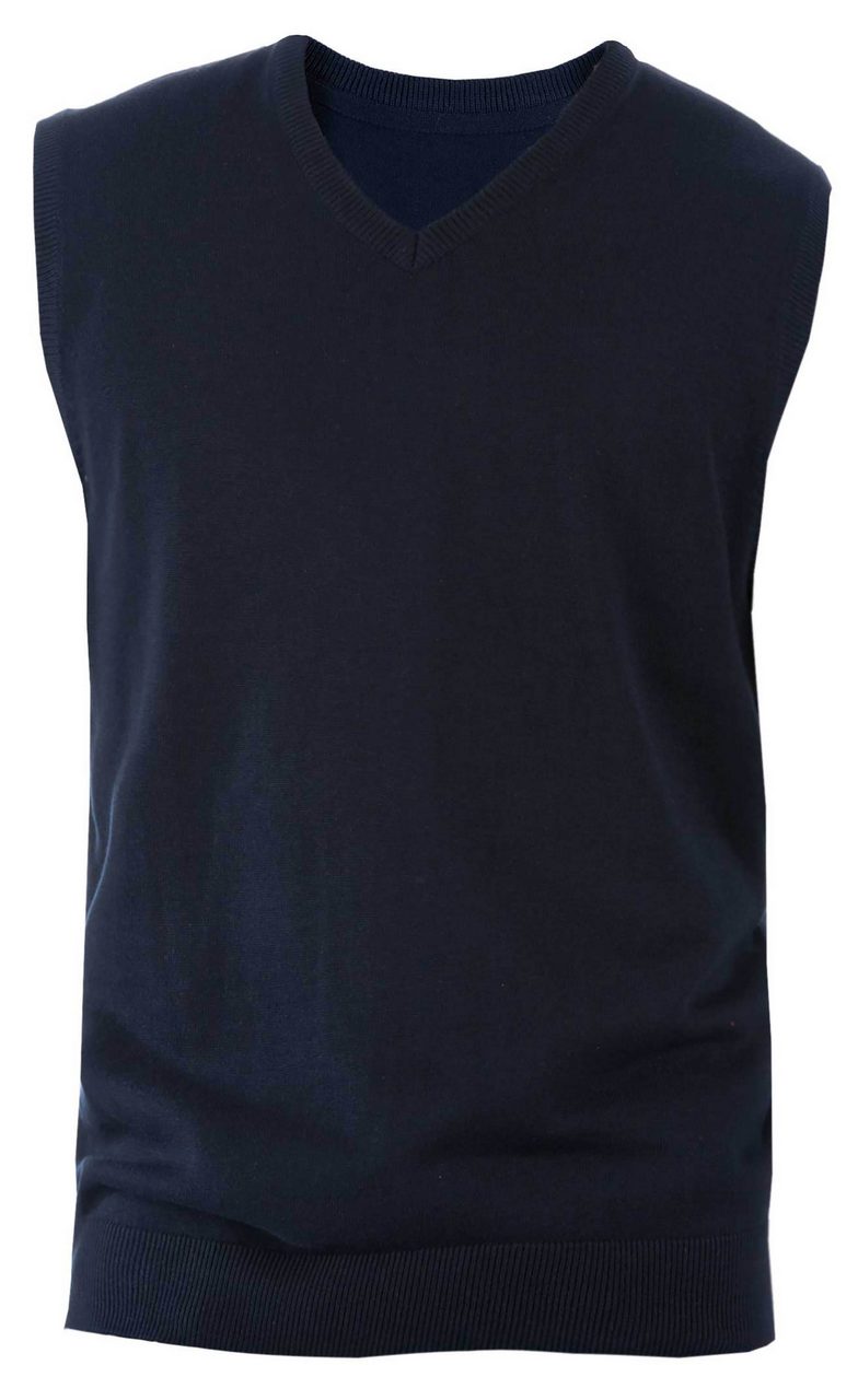 MEN'S SLEEVELESS V-NECK JUMPER - Image 2