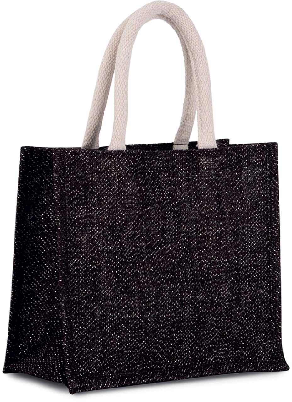 JUTE CANVAS TOTE - MEDIUM - Image 7