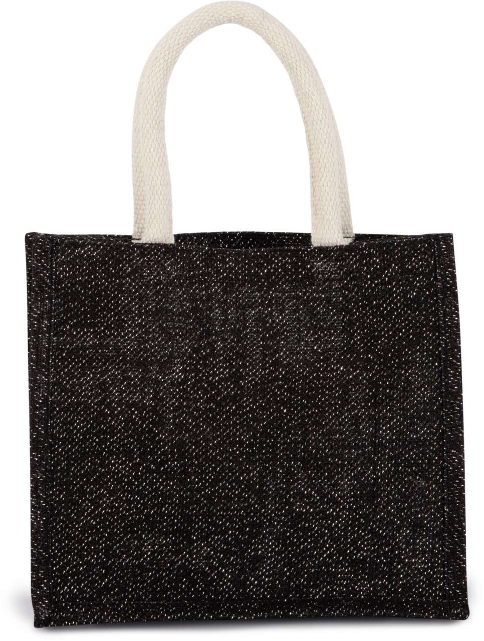 JUTE CANVAS TOTE - MEDIUM - Image 3