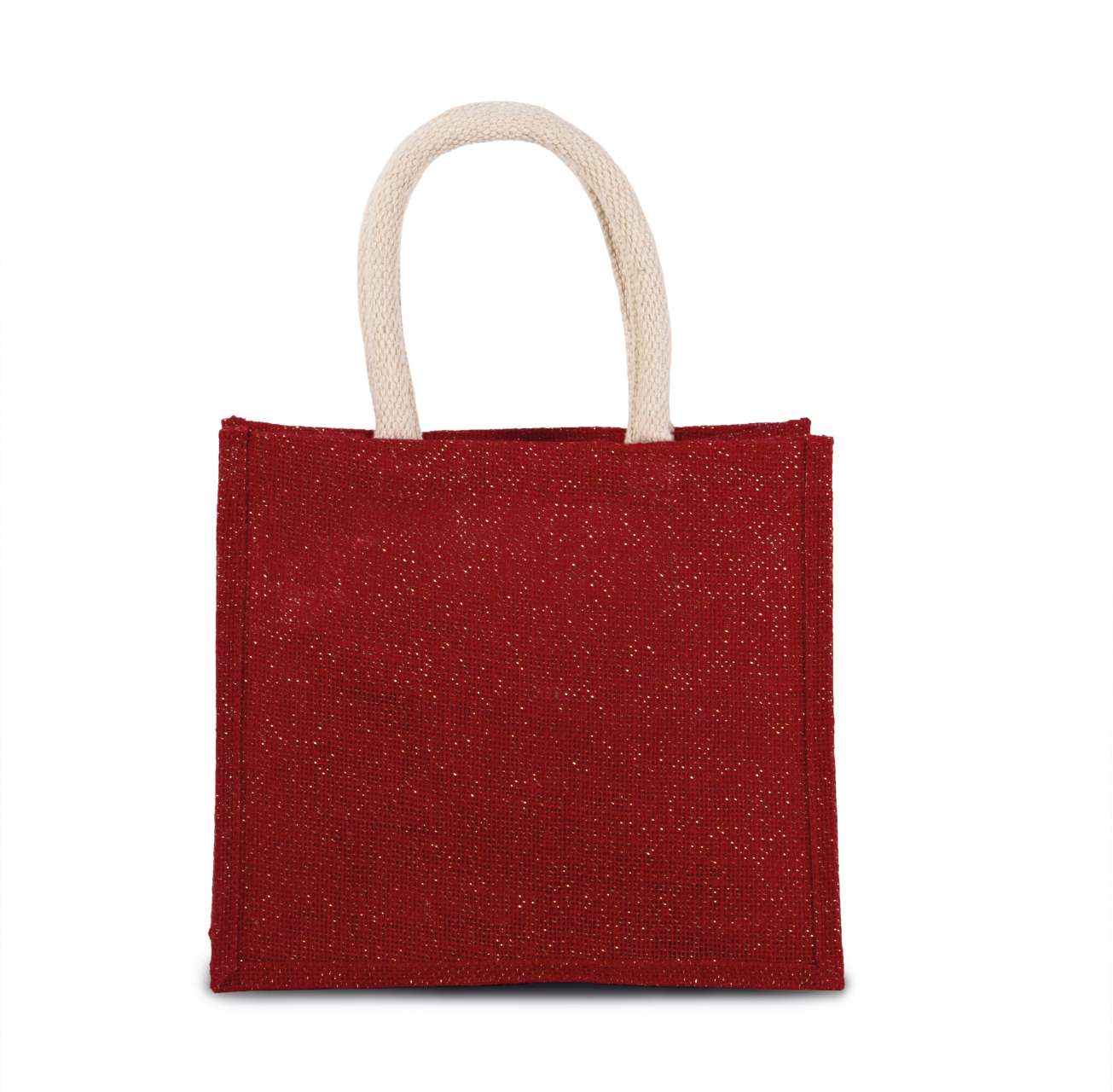 JUTE CANVAS TOTE - MEDIUM - Image 6