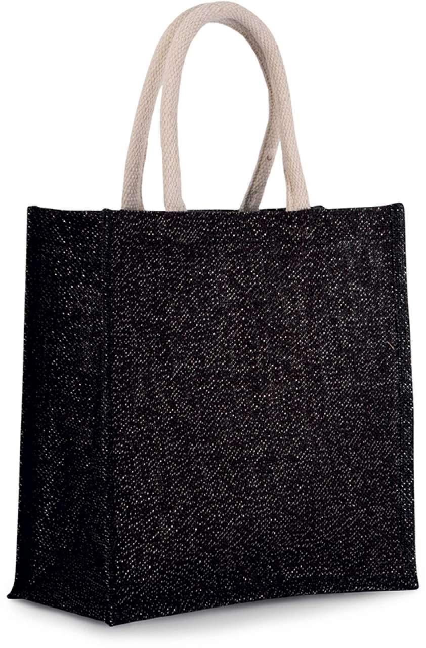 JUTE CANVAS TOTE - LARGE - Image 5