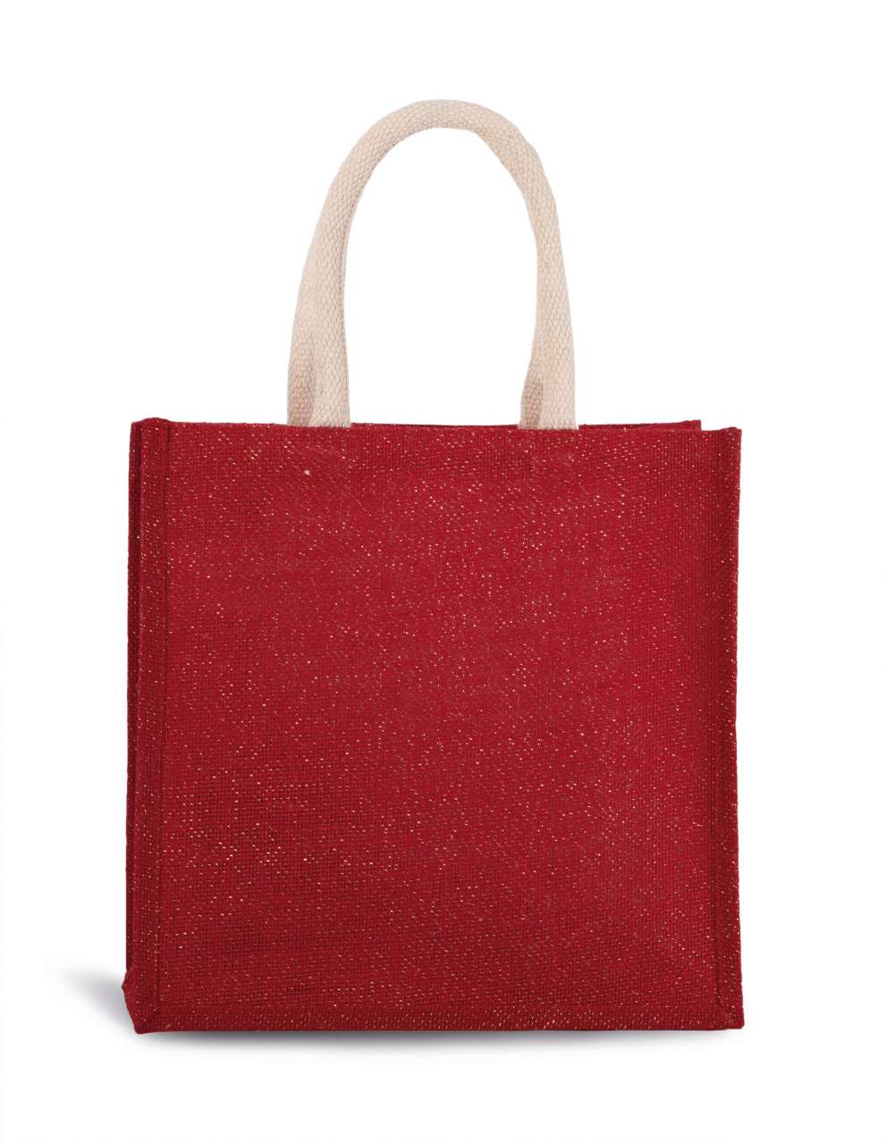 JUTE CANVAS TOTE - LARGE - Image 3