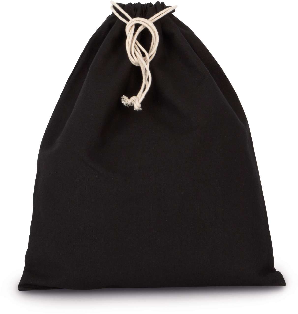 COTTON BAG WITH DRAWCORD CLOSURE - LARGE SIZE - Image 2