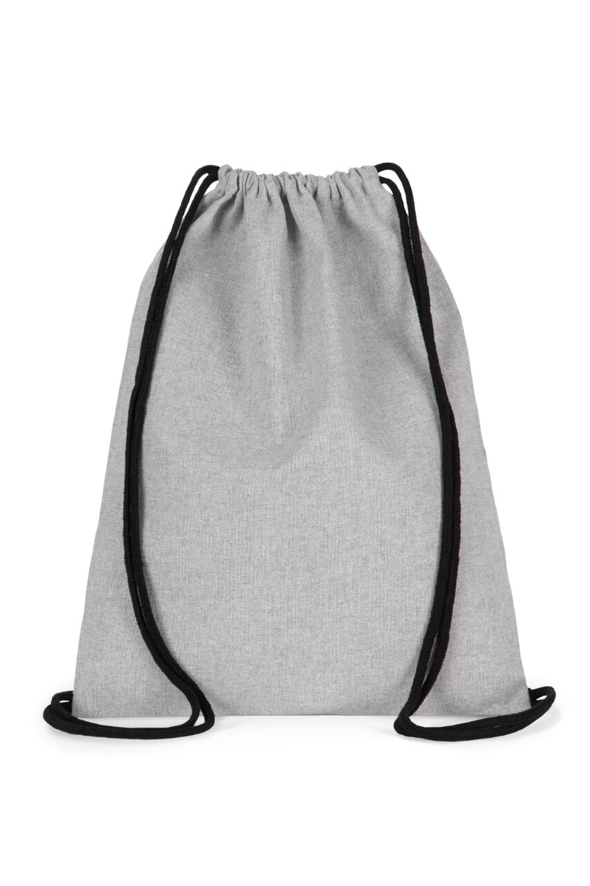 SMALL RECYCLED BACKPACK WITH DRAWSTRING - Image 3