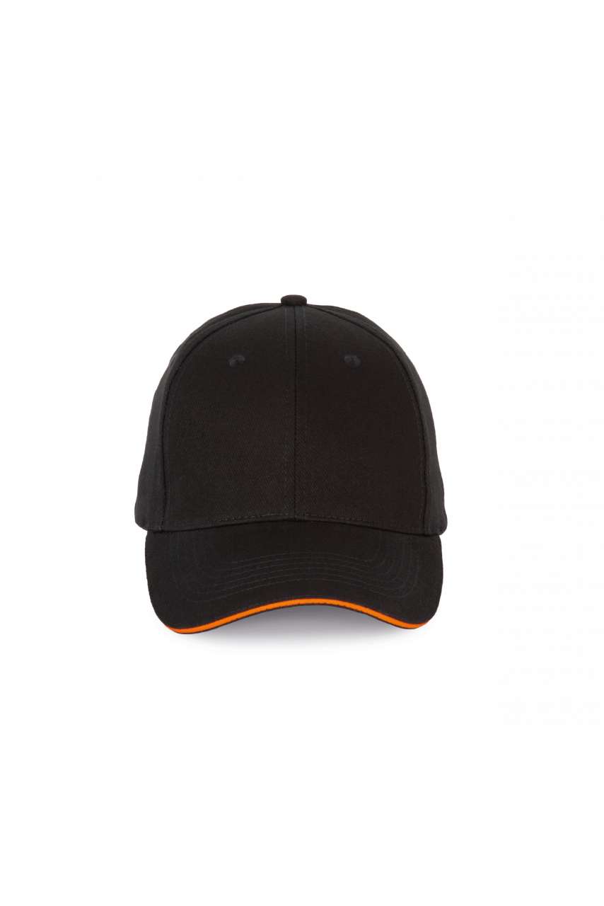 CAP WITH CONTRASTING SANDWICH PEAK - 6 PANELS - Image 9