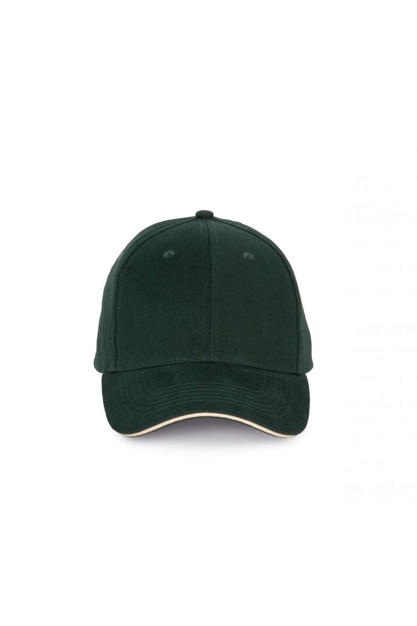 CAP WITH CONTRASTING SANDWICH PEAK - 6 PANELS - Image 6