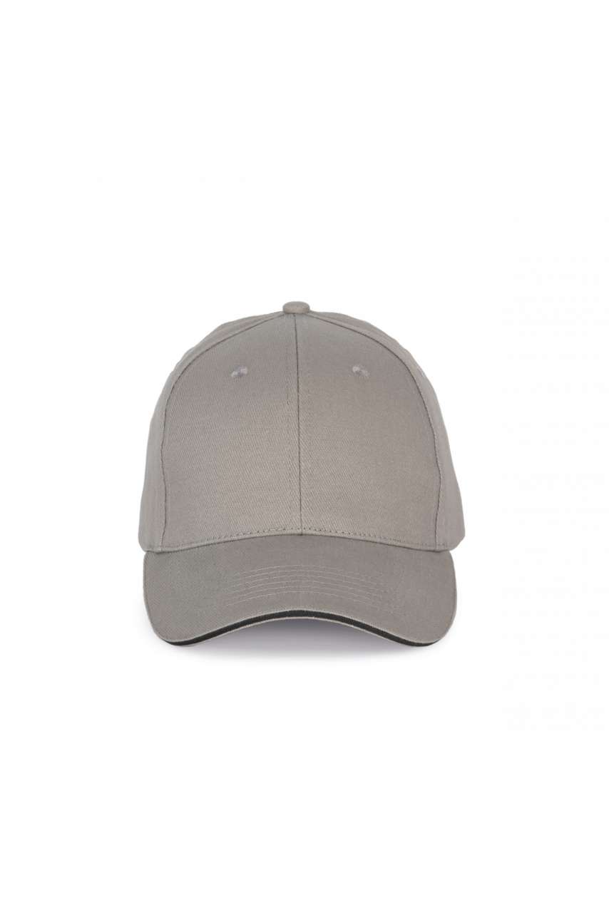 CAP WITH CONTRASTING SANDWICH PEAK - 6 PANELS - Image 13