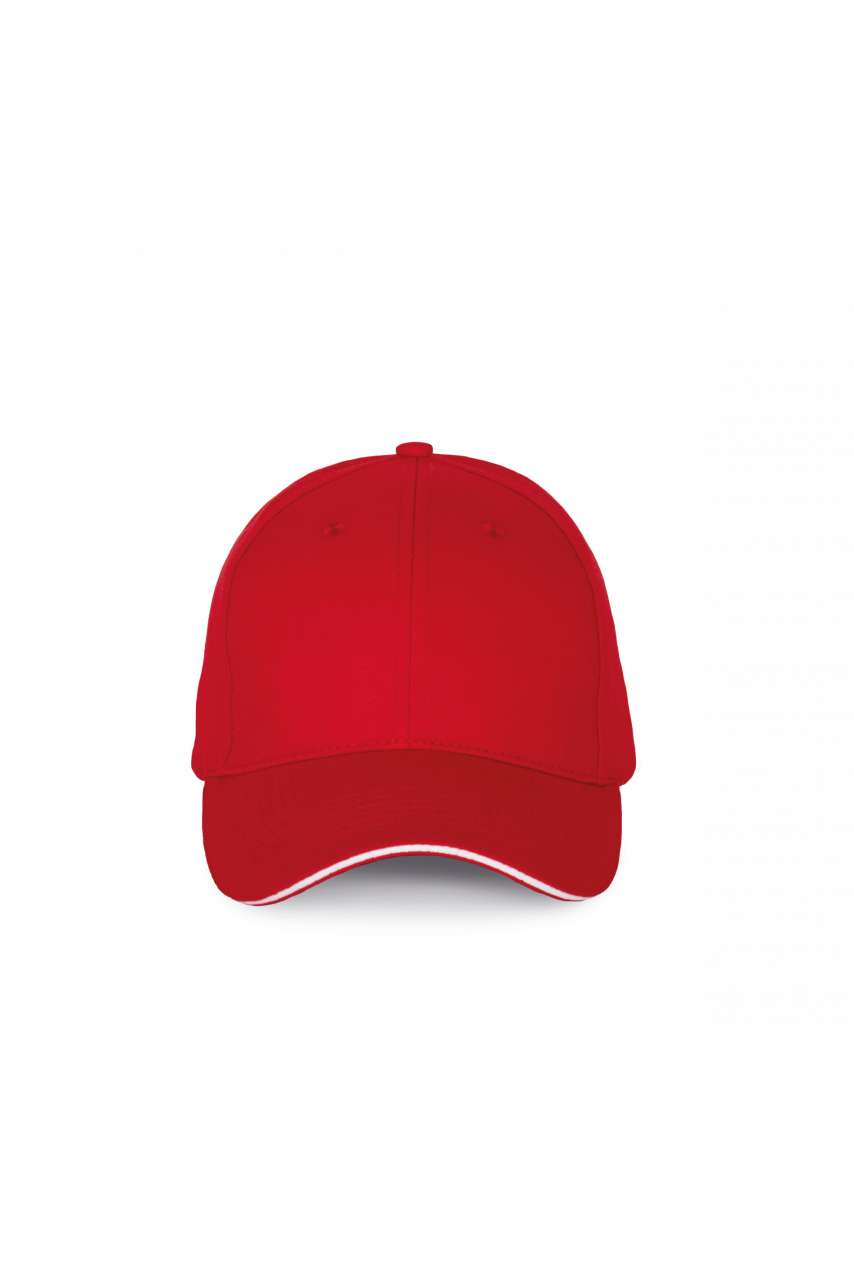 CAP WITH CONTRASTING SANDWICH PEAK - 6 PANELS - Image 10
