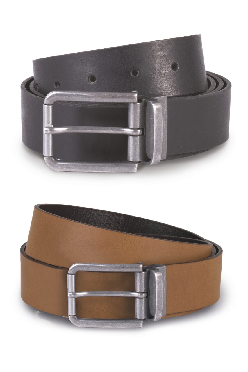 RAW EDGE LEATHER BELT - 35MM - Image 2