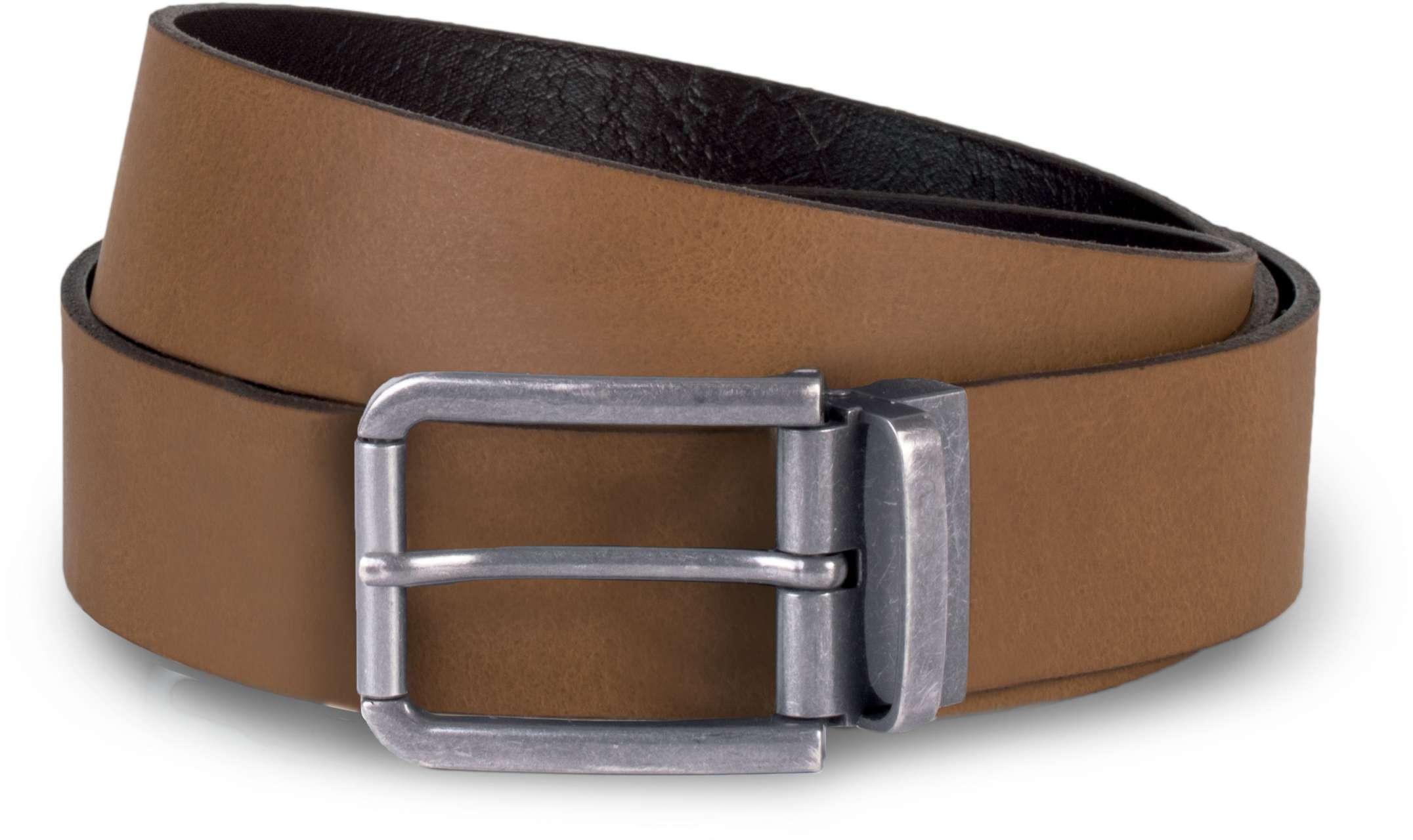 RAW EDGE LEATHER BELT - 35MM - Image 3