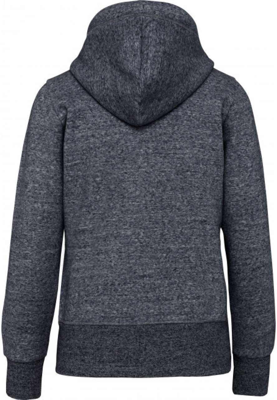 LADIES' VINTAGE ZIPPED HOODED SWEATSHIRT - Image 8