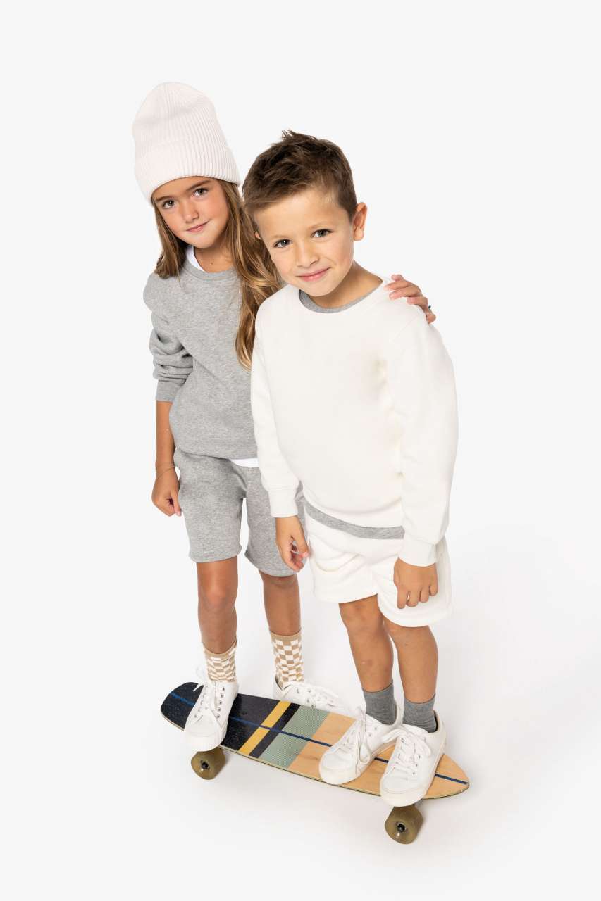 KIDS' ECO-FRIENDLY ROUND NECK SWEATSHIRT - Image 5