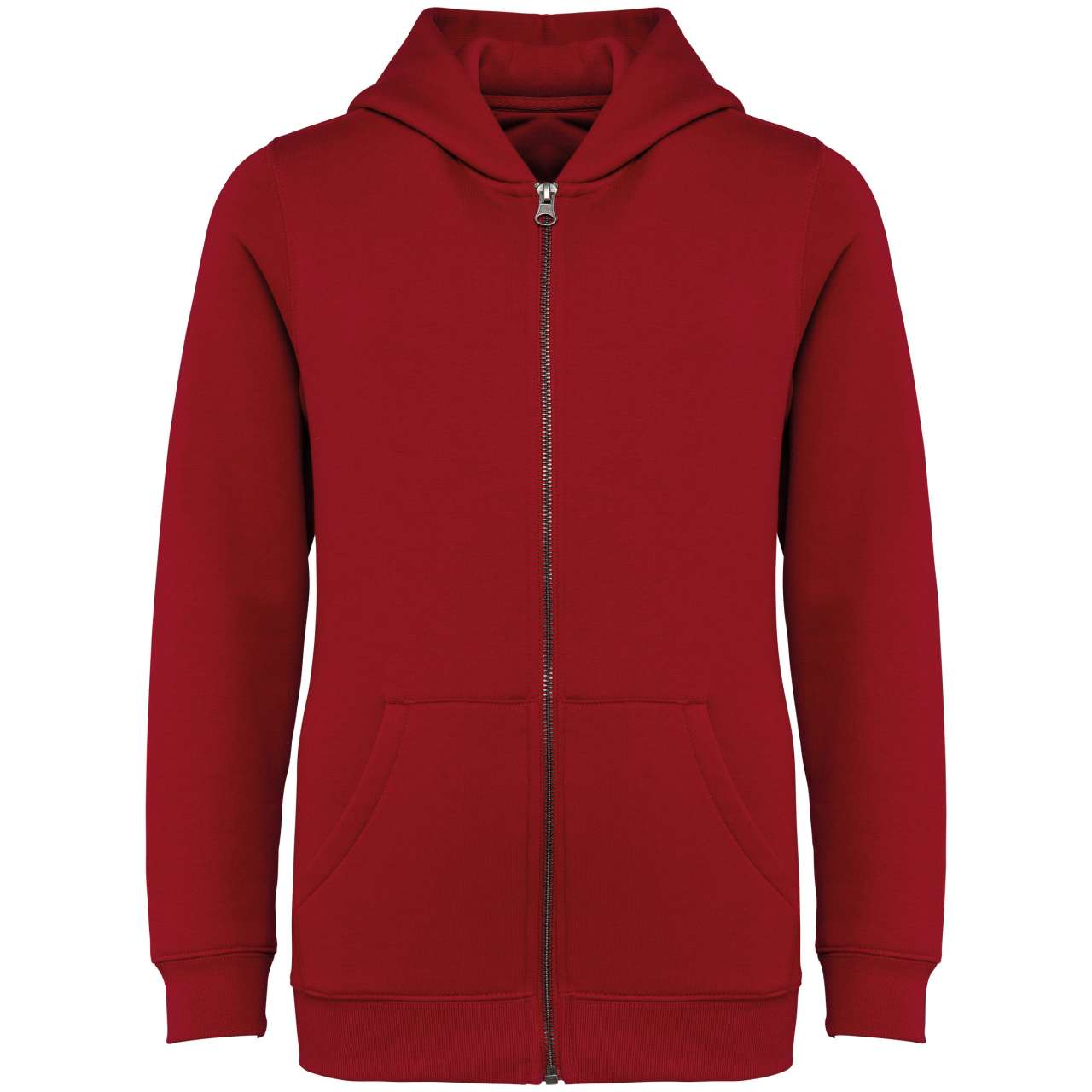 ECO-FRIENDLY KIDS’ FULL ZIP HOODED SWEATSHIRT - Image 7