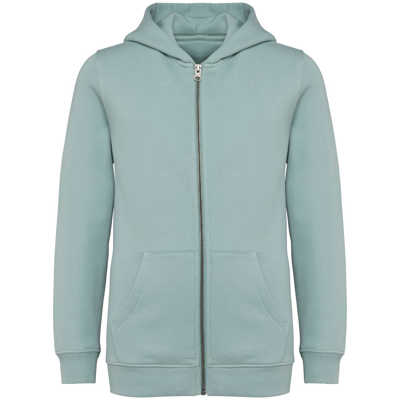 ECO-FRIENDLY KIDS’ FULL ZIP HOODED SWEATSHIRT - Image 2