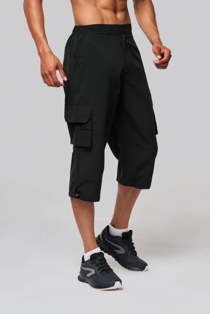 LEISUREWEAR CROPPED TROUSERS - Image 4