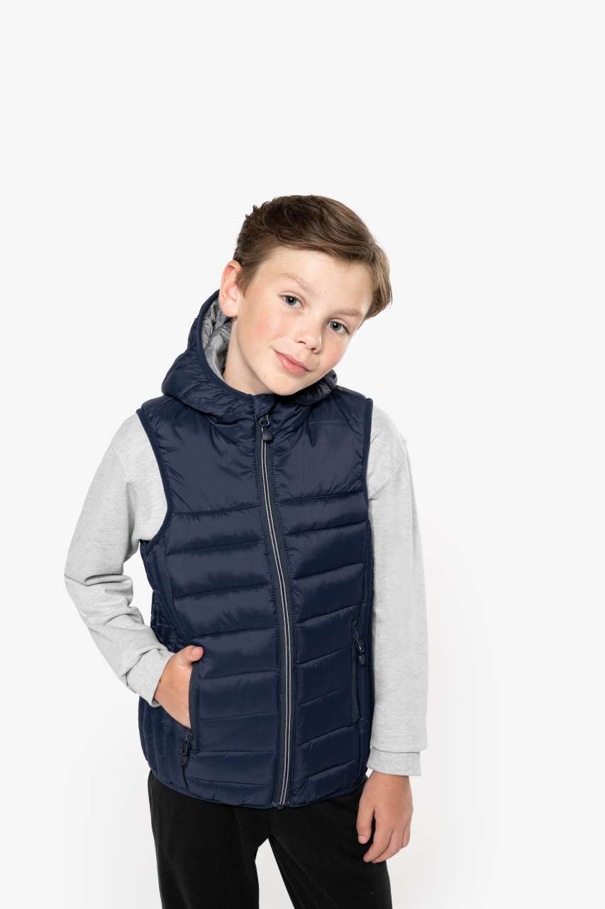KID'S HOODED BODYWARMER - Image 4