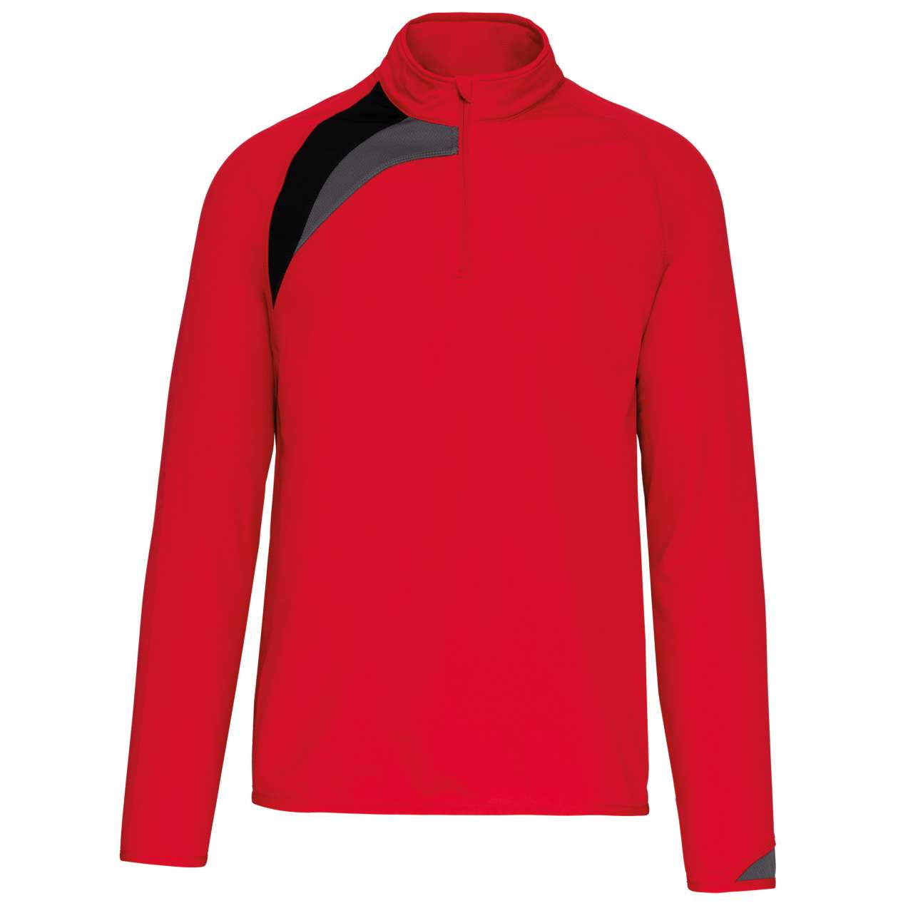 ADULTS' ZIP NECK TRAINING TOP - Image 12