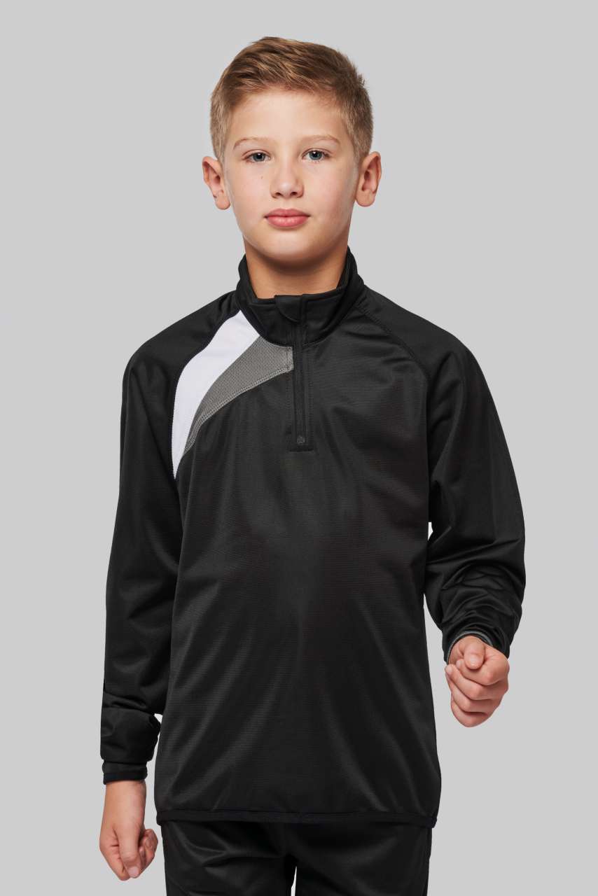 KIDS' ZIP NECK TRAINING TOP - Image 3