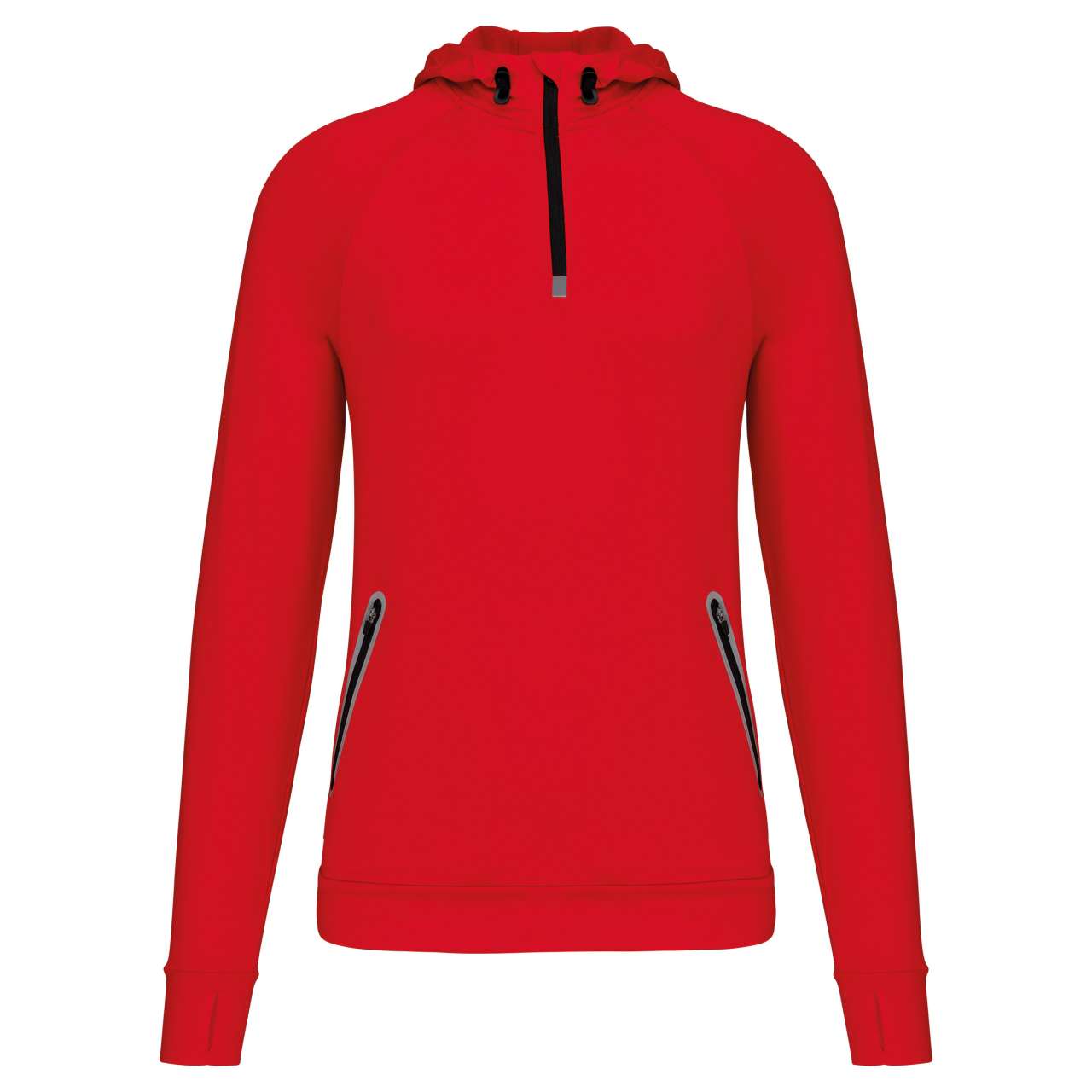 ZIP NECK HOODED SPORTS SWEATSHIRT - Image 7