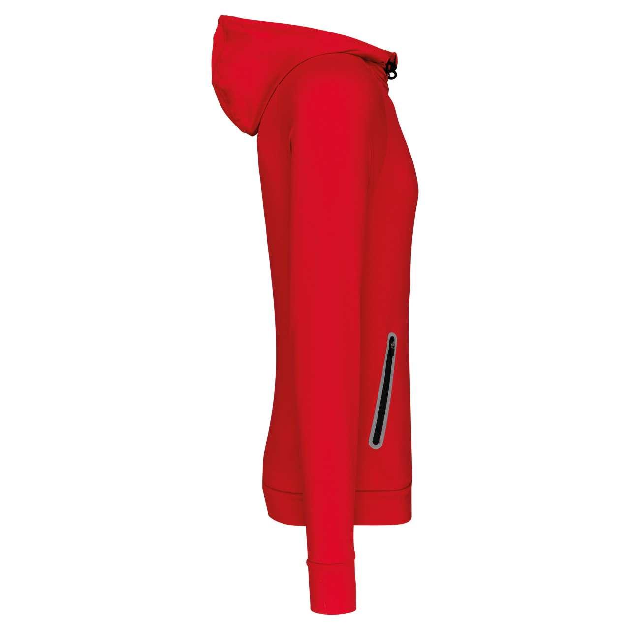 ZIP NECK HOODED SPORTS SWEATSHIRT - Image 5