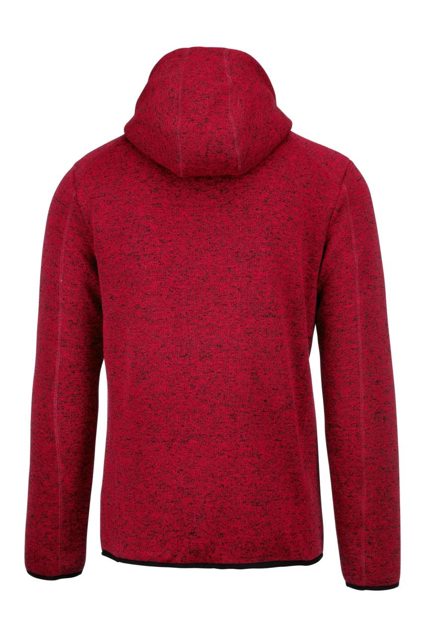 MEN'S HEATHER HOODED JACKET - Image 5