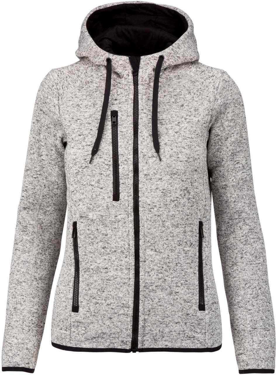 LADIES’ HEATHER HOODED JACKET - Image 11