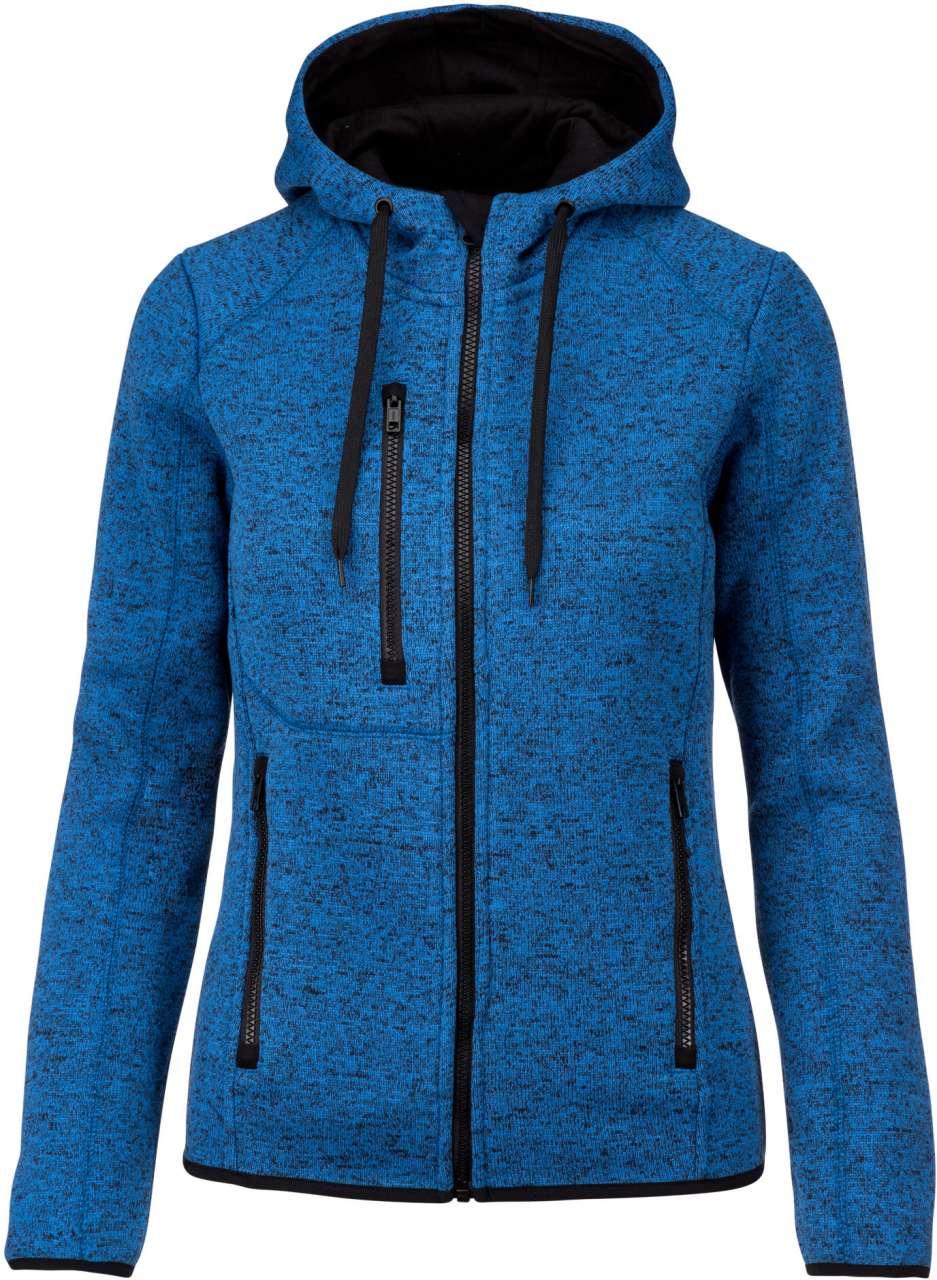 LADIES’ HEATHER HOODED JACKET - Image 8
