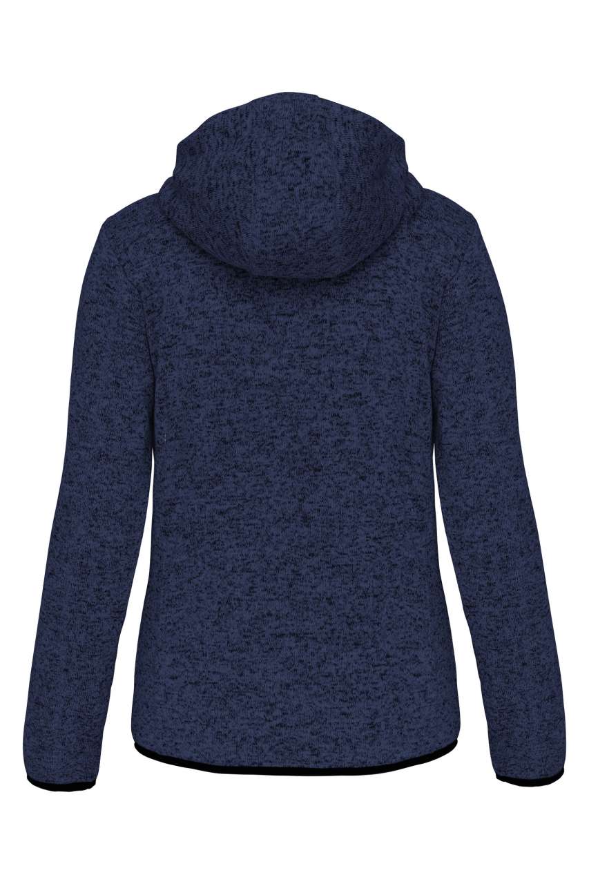 LADIES’ HEATHER HOODED JACKET - Image 10
