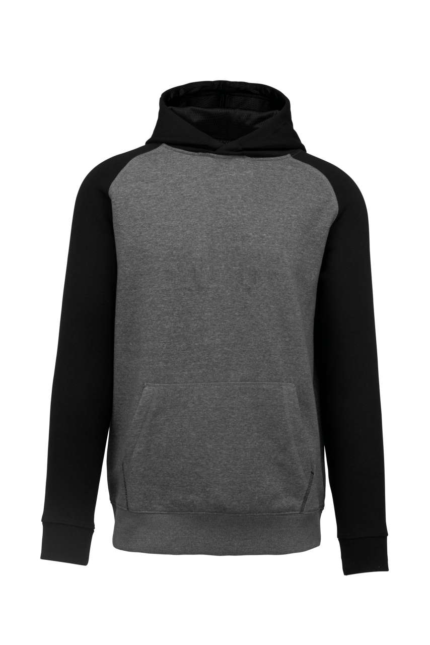 KIDS' TWO-TONE HOODED SWEATSHIRT - Image 9