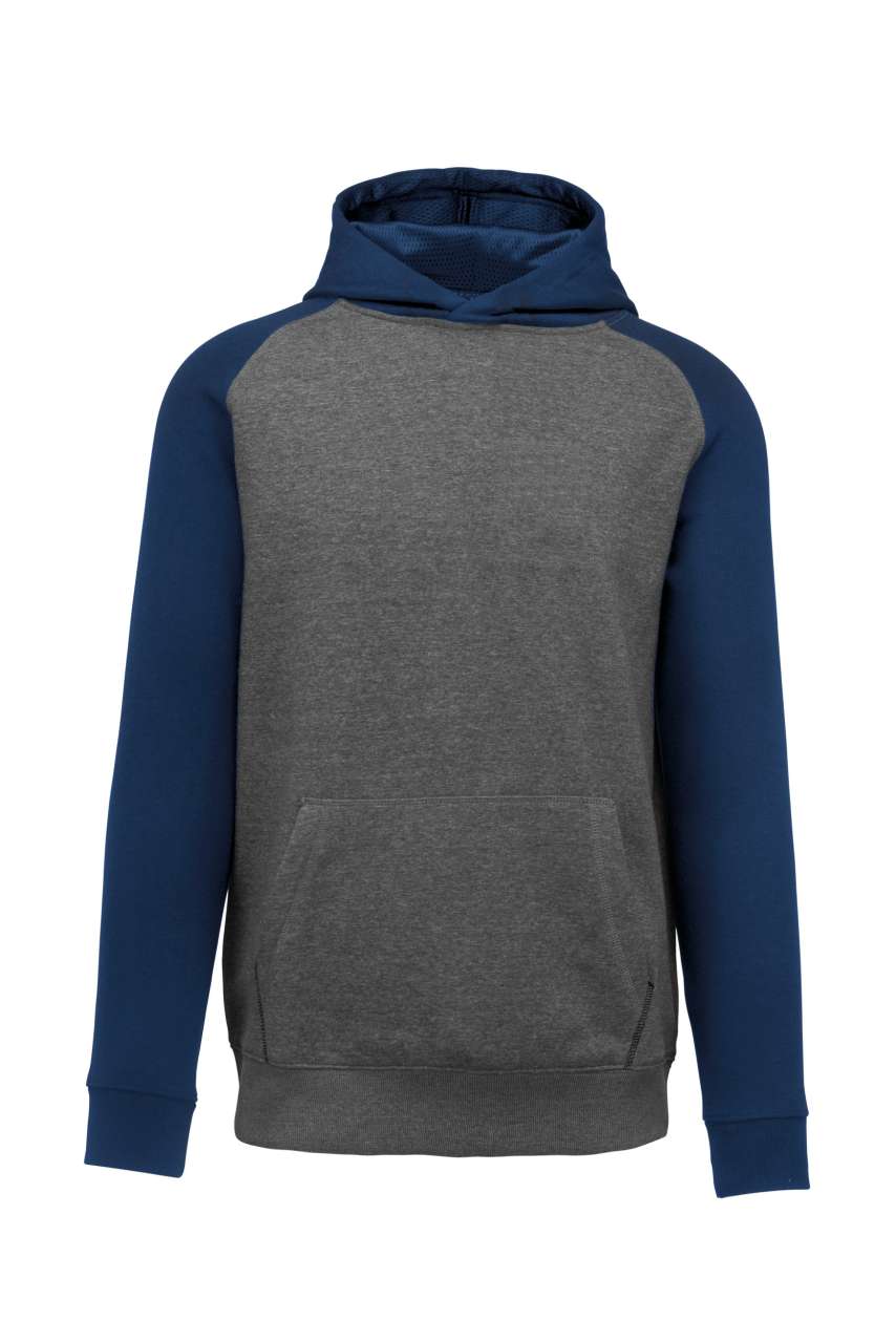 KIDS' TWO-TONE HOODED SWEATSHIRT - Image 3