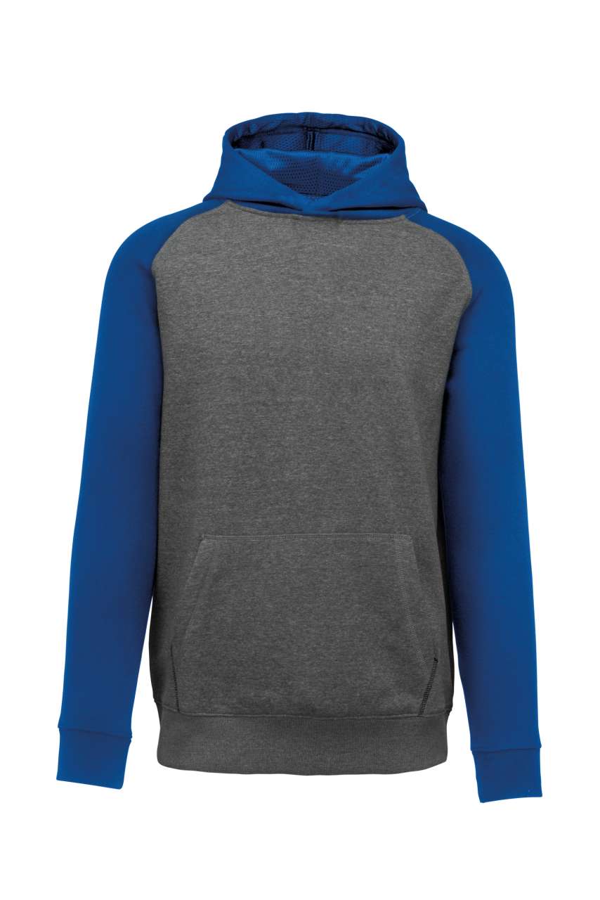 KIDS' TWO-TONE HOODED SWEATSHIRT - Image 8