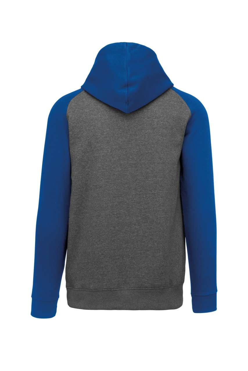 KIDS' TWO-TONE HOODED SWEATSHIRT - Image 4