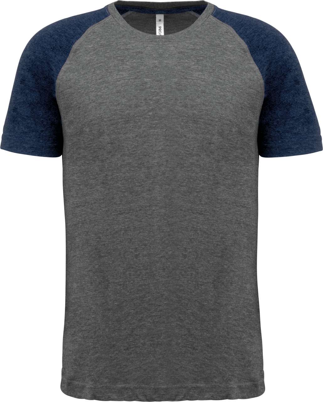 ADULT TRIBLEND TWO-TONE SPORTS SHORT-SLEEVED T-SHIRT - Image 3